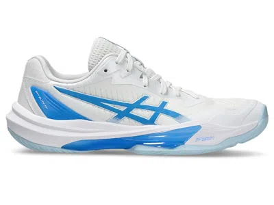 Pre-owned Asics Sky Elite Ff 3 (women's) Sneakers In White/blue Coast In Multi