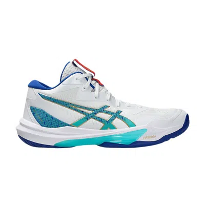 Pre-owned Asics Sky Elite Ff Mt 3 'white Blue' | Men's Size 6.5