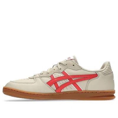 Asics Skyhand Og Sportstyle Sneakers In Feather Grey/red Snapper At Urban Outfitters In Multi