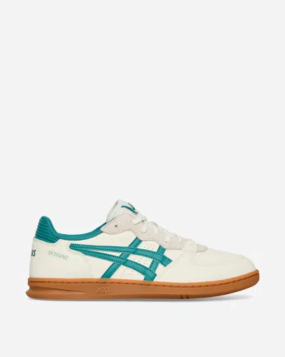 ASICS SKYHAND OG SNEAKERS CREAM / RAINY LAKE