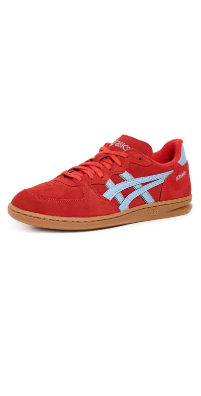 Asics Unisex Skyhand Og Sneakers In Red