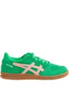 Asics Skyhand Og Leather-trimmed Suede Sneakers In Green