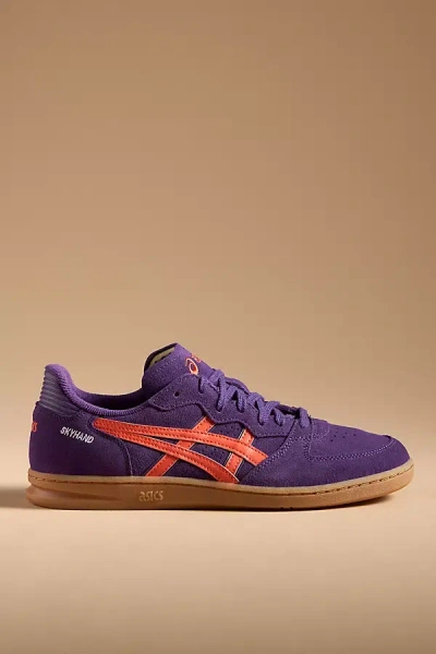 Asics Skyhand Og Suede Sneakers In Purple