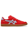 Asics Skyhand Og Suede Sportstyle Sneakers In Electric Red/harbor Blue, Men's At Urban Outfitters