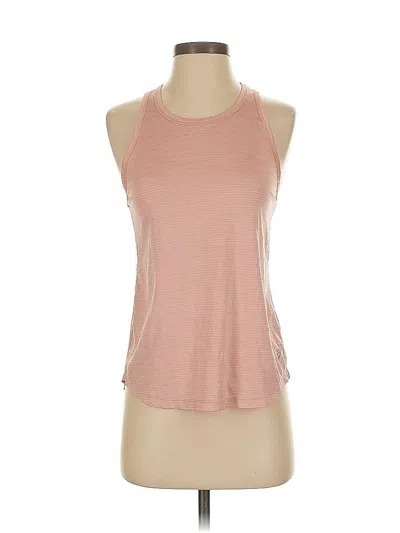 Pre-owned Asics Sleeveless Top Pink Halter Neckline Tops
