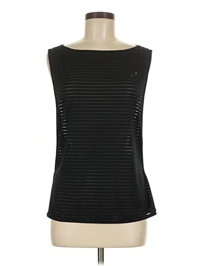 Pre-owned Asics Sleeveless T-shirt In Black