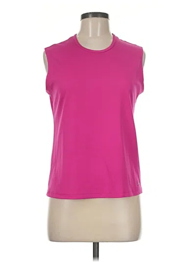 Pre-owned Asics Sleeveless T-shirt In Pink