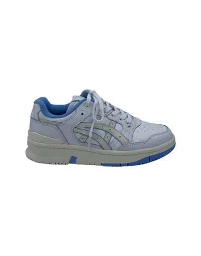 Asics White Sneakers With Cushioned Sole In Animal Print