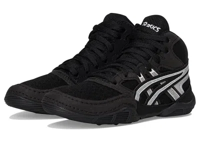 Asics Snapdown 4 Gs (toddler/little Kid/big Kid) Boys Shoes Black/white : 2.5 Little Kid M, Synthetic