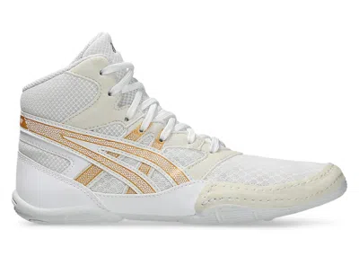 Pre-owned Asics Snapdown 4 Sneakers In White/pure Gold