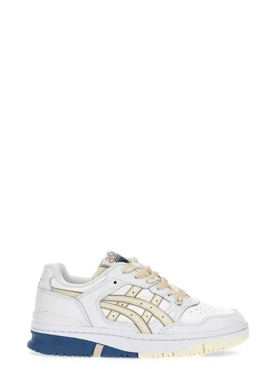 Asics Ex89 Leather Sneakers In White