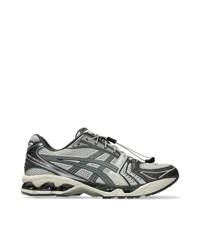 Asics Womens Gel-kayano 14 Mesh Low-top Trainers Oyster Grey Clay Grey In 022