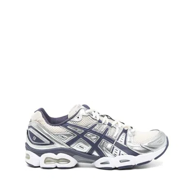 Asics Gel-nimbus 9 Low-top Mesh And Leather Sneakers