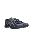 Asics Breathable Design Mesh Upper Sneakers In Blue