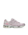 Asics Lace Up Sneakers In Pink