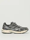 Asics Mens Clay Grey Pure Silver Gel 1130 Leather And Mesh Low-top Trainers In Gray