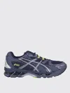 Asics Breathable Design Mesh Upper Sneakers In Blue