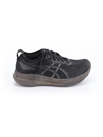 Pre-owned Asics Sneakers In Black