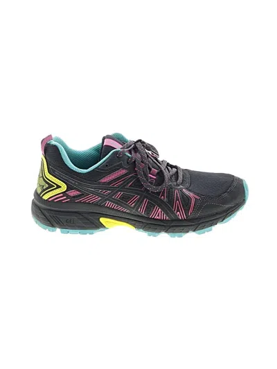 Pre-owned Asics Sneakers In Black