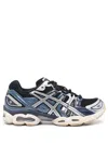 Asics Gel-nimbus 9 Mesh Sneakers In Black