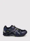 Asics Breathable Design Mesh Upper Sneakers In Blue