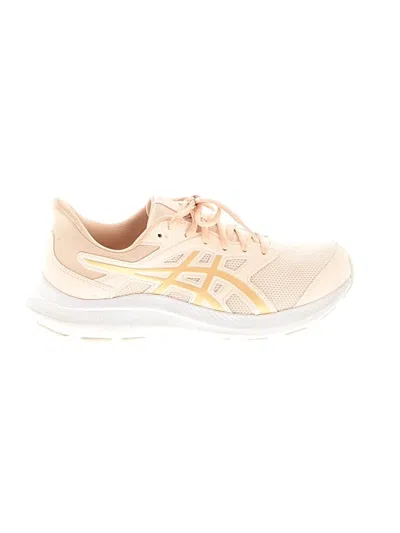 Pre-owned Asics Sneakers In Brown