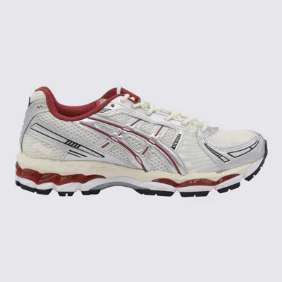 Asics Grey And Red Gel-kayano 12.1 Sneakers In Multi