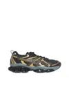 Asics Sneakers In Dark Sepia/black