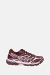 Asics Lightweight Running Shoes Mesh Upper In Red