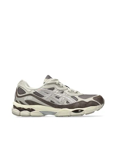 Asics Sneakers Gel Nyc Cocoa Powder Pure Silver In Black
