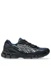 Asics Gel-nyc Mesh And Suede Sneakers In Blue