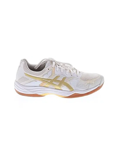 Pre-owned Asics Sneakers In Gold