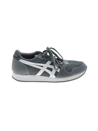 Pre-owned Asics Sneakers In Green