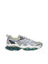 Asics Gel-quantum Kinetic Sneakers In Khaki Beige/pure Silver