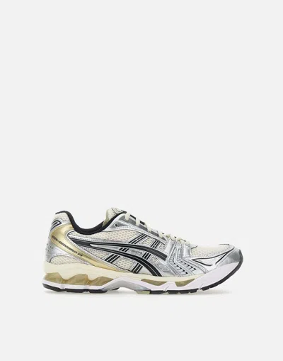 Asics Womens Birch Silver Gel-kayano 14 Mesh Low-top Trainers