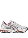 Asics Grey And Red Gel-kayano 12.1 Sneakers In Multi