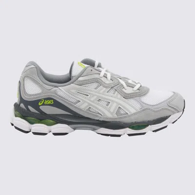 ASICS ASICS WHITE AND GREY GEL-NYC SNEAKERS