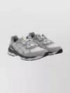 Asics Sneakers With Contrast Panels And Mesh Upper In Gray