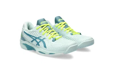 Asics Solution Speed Ff 1042a136.405 Women 8.5 Soothing Sea Tennis Shoes Eee4141