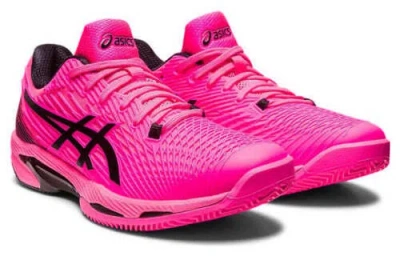 Pre-owned Asics Solution Speed Ff 2 Clay Hot Pink 1041a187-700