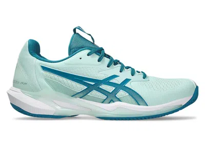 Pre-owned Asics Solution Speed Ff 3 Clay (women's) Sneakers In Soothing Sea/teal Blue