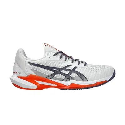 Pre-owned Asics Solution Speed Ff 3 'white Greyish Purple' | Men's Size 8.5