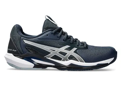 Pre-owned Asics Solution Speed Ff 3 (women's) Sneakers In French Blue/pure Silver