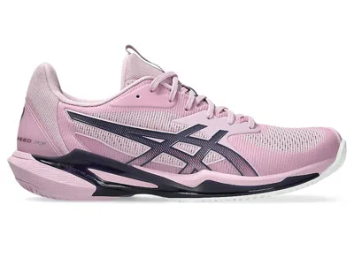 Pre-owned Asics Solution Speed Ff 3 (women's) Sneakers In Light Ube/indigo Fog In Multi