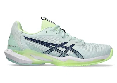 Pre-owned Asics Solution Speed Ff 3 (women's) Sneakers In Pale Mint/blue Expanse