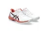 Asics Solution Swift Ff 1042a197-106 Womens Us 5.5 White Red Tennis Shoes Tf6572 In White