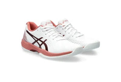 Asics Solution Swift Ff 1042a197-106 Womens Us 7.5 White Tennis Shoes Eee4007
