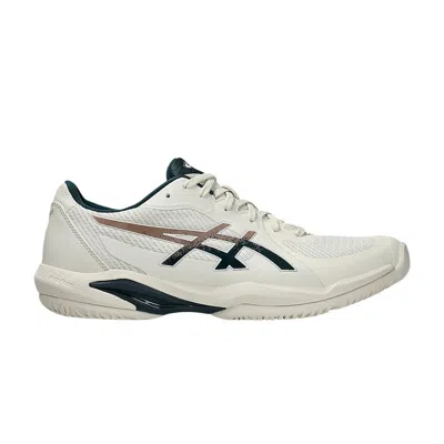 Pre-owned Asics Solution Swift Ff 2 'birch Saxon Green' | Cream | Men's Size 7 In White