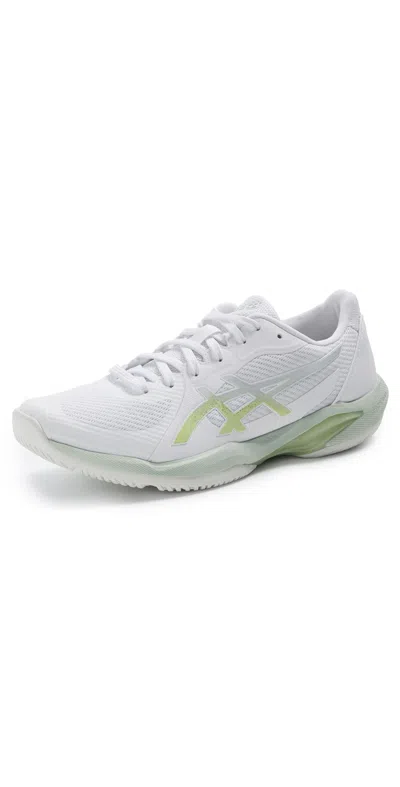 Asics Solution Swift Ff 2 Sneakers White/lichen Rock In Multi