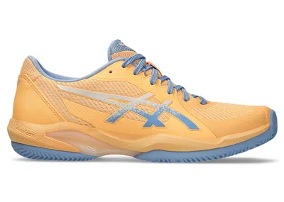 Pre-owned Asics Solution Swift Ff 2 (women's) Sneakers In Orange Glow/cream
